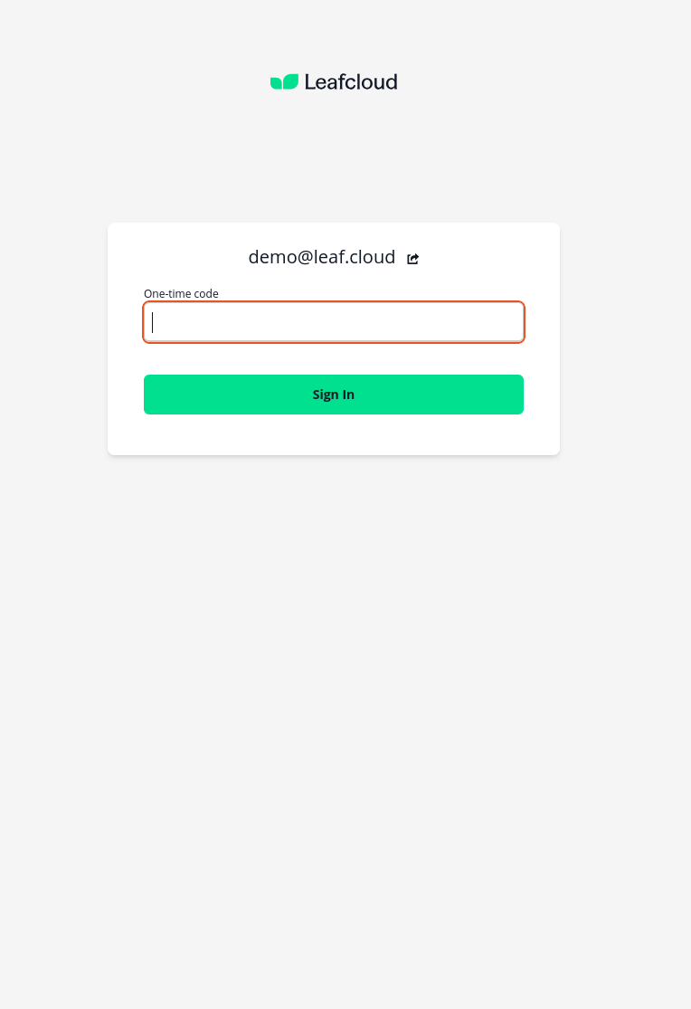 Enter 2FA Code